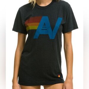 Oversize Aviator Nation Logo Tee
